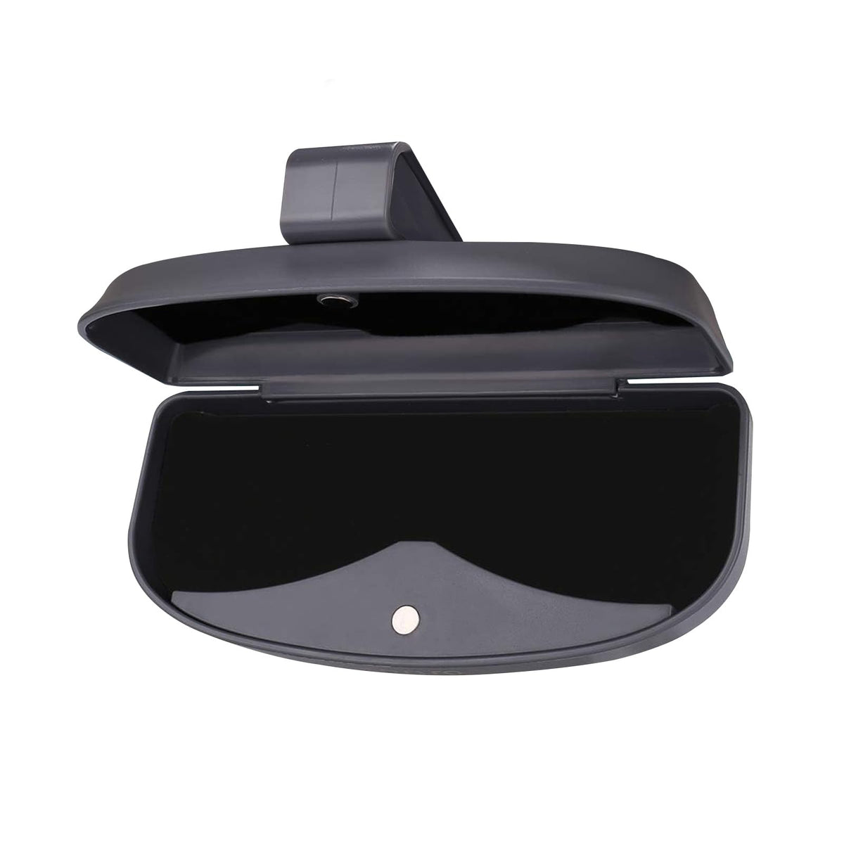 MOSISO Car Visor Sunglasses Case, ABS Eyeglasses Holder Protective Box