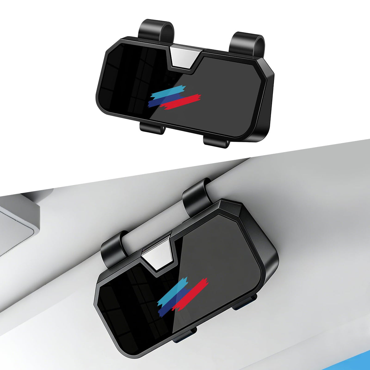Sunglasses Holder for Car Visor Leather Eyeglasses Organizer Case for BMW X3 X5 X7 X1 3 4 2 5 Series Accessories