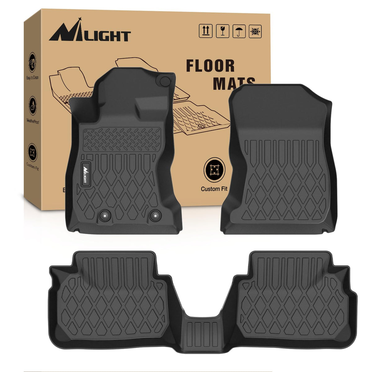 Nilight Floor Mats for Subaru Forester 2014 2015 2016 2017 2018