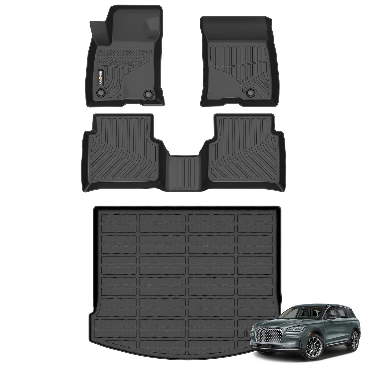 Floor Mats & Cargo Liner for 2020-2026 Ford Escape Gas Models