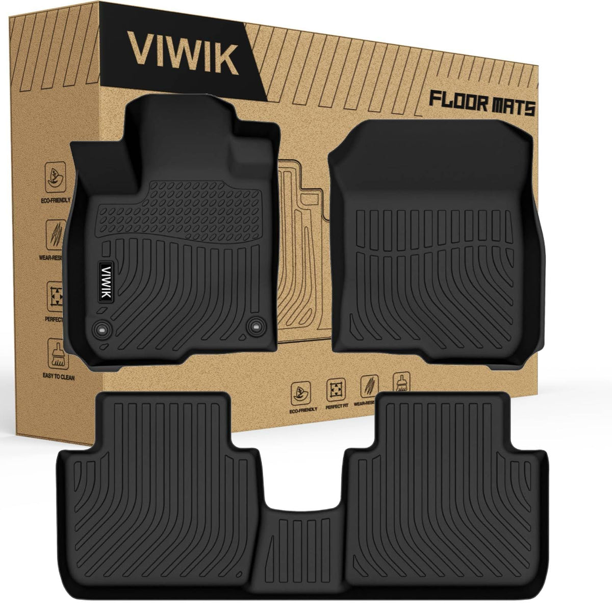 VIWIK Floor Mats for Toyota Camry 2012-2017