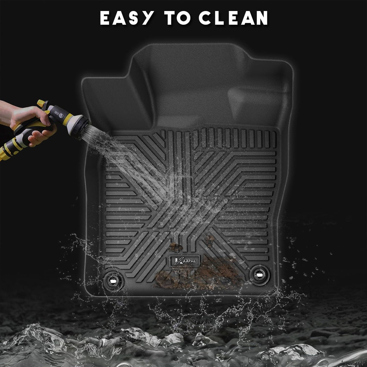 KARPAL Floor Mats for Honda Civic 2016-2021 Sedan/Coupe/Type R/Insight