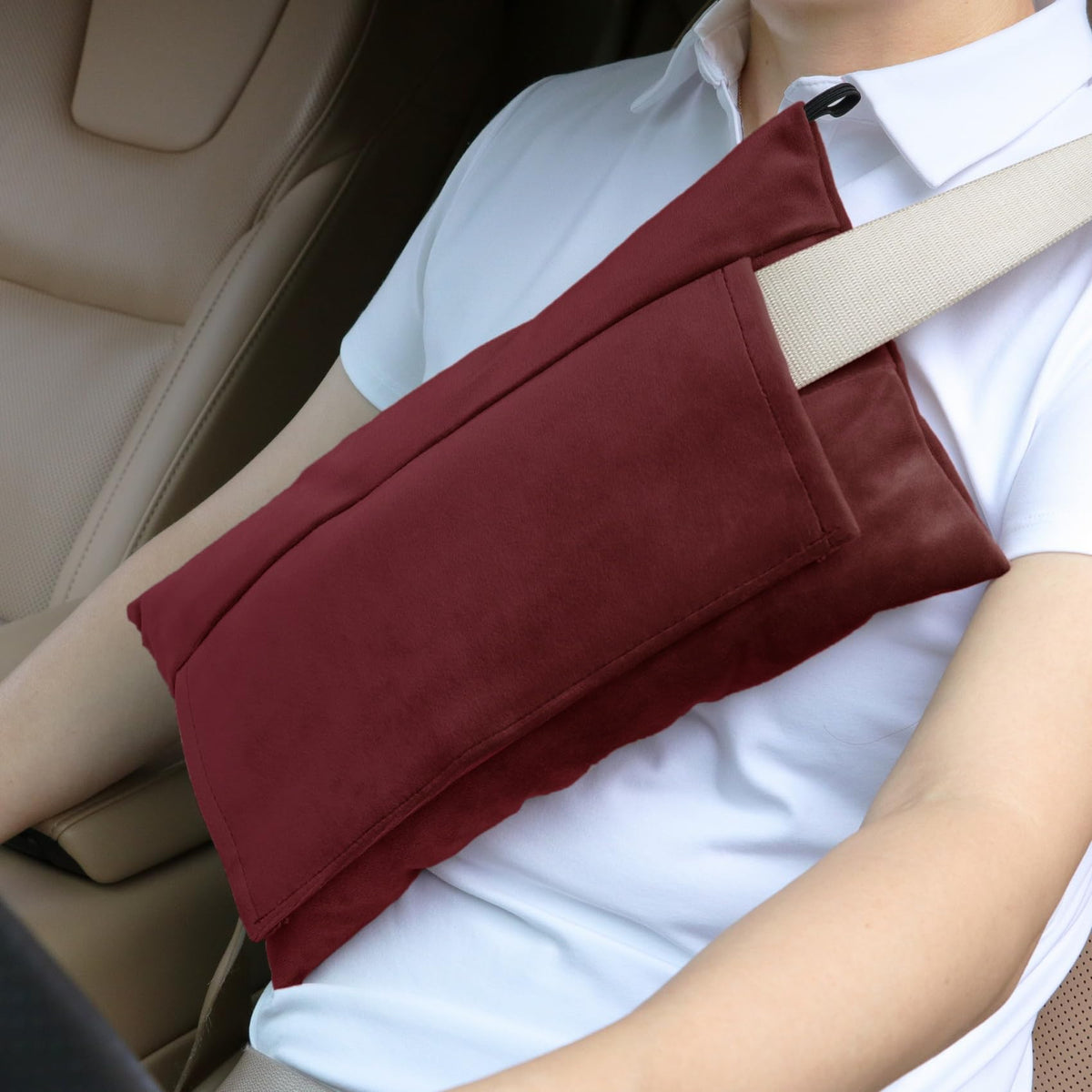 Post Surgery SeatBelt Pillow for Pregnancy Mastectomy Hysterectomy Recovery