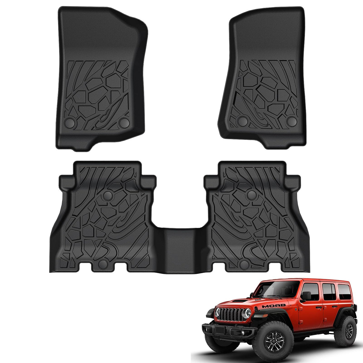 Floor Mats for Jeep Compass 2026 2017-2025