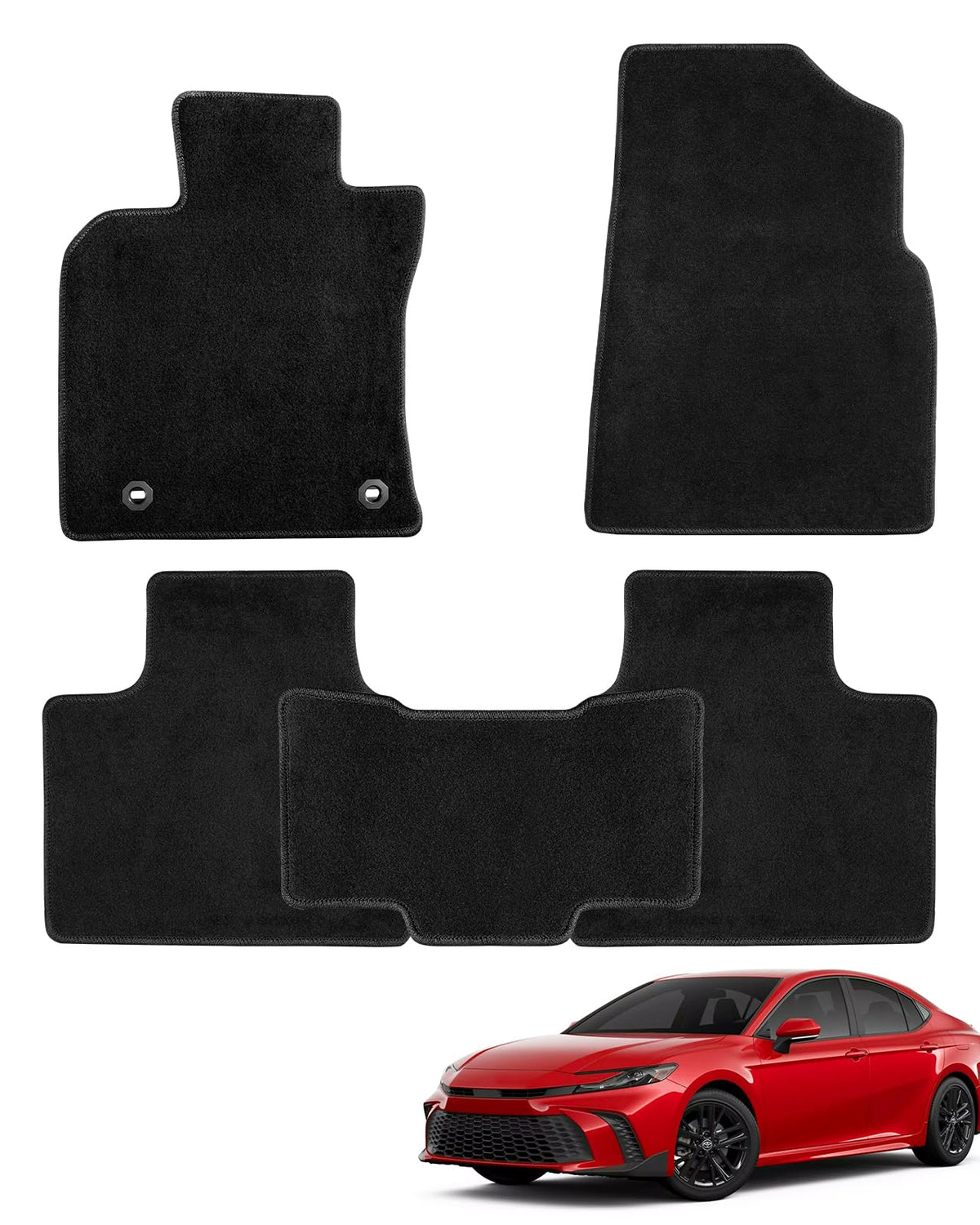 for Toyota Sienna 2013-2020 Floor Mats Cargo Liner Trunk Mat (8 Seater)