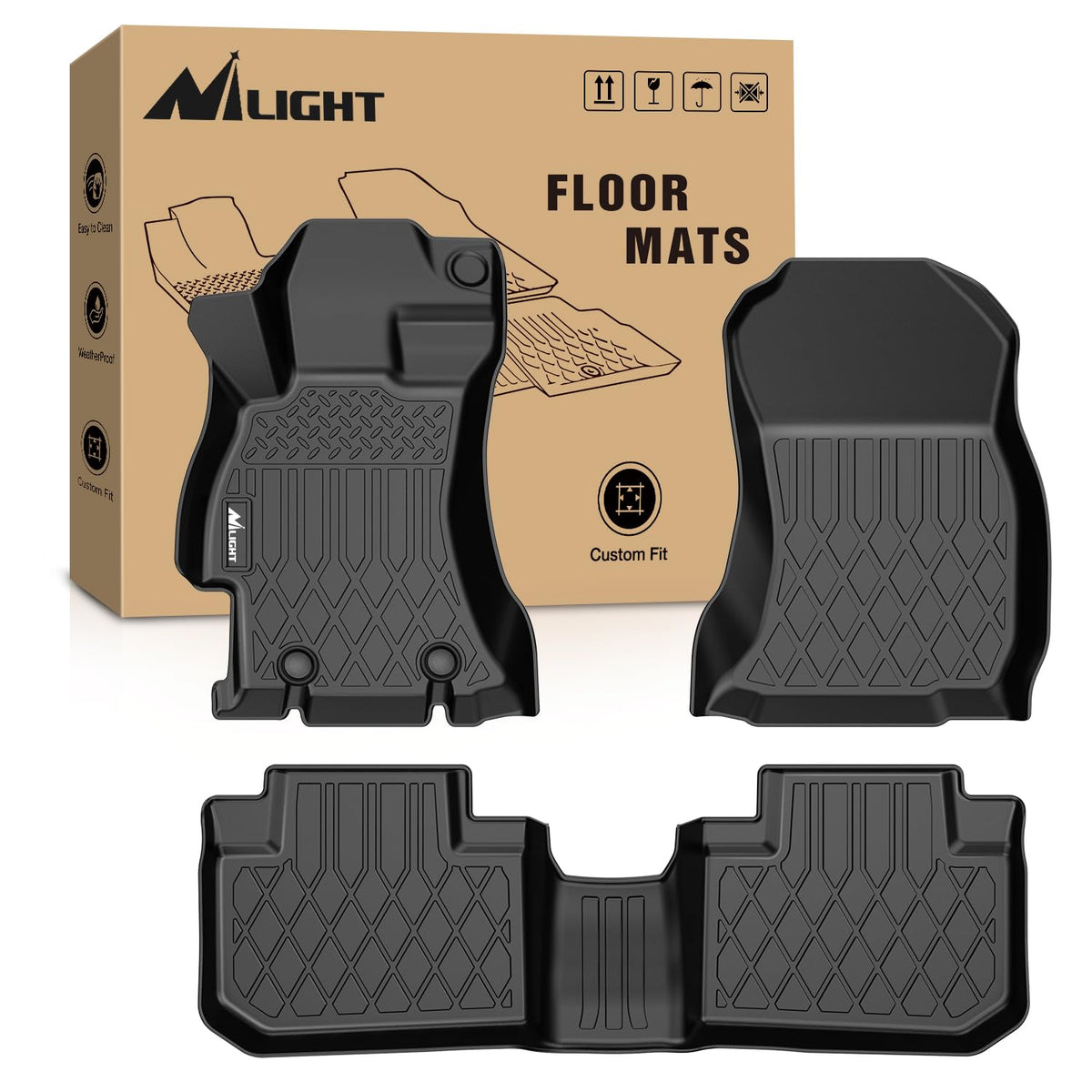 Nilight Floor Mats for Subaru Forester 2014 2015 2016 2017 2018