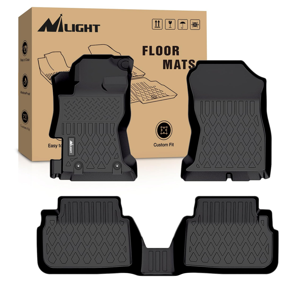 Nilight Floor Mats for Subaru Forester 2014 2015 2016 2017 2018