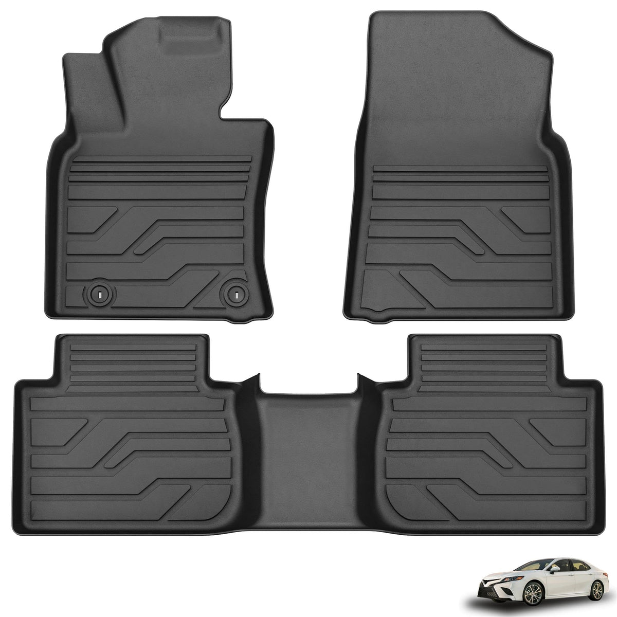 KARPAL Floor Mats for 2013-2024 Toyota 4Runner 5-Seat(W/o Sliding Tray)