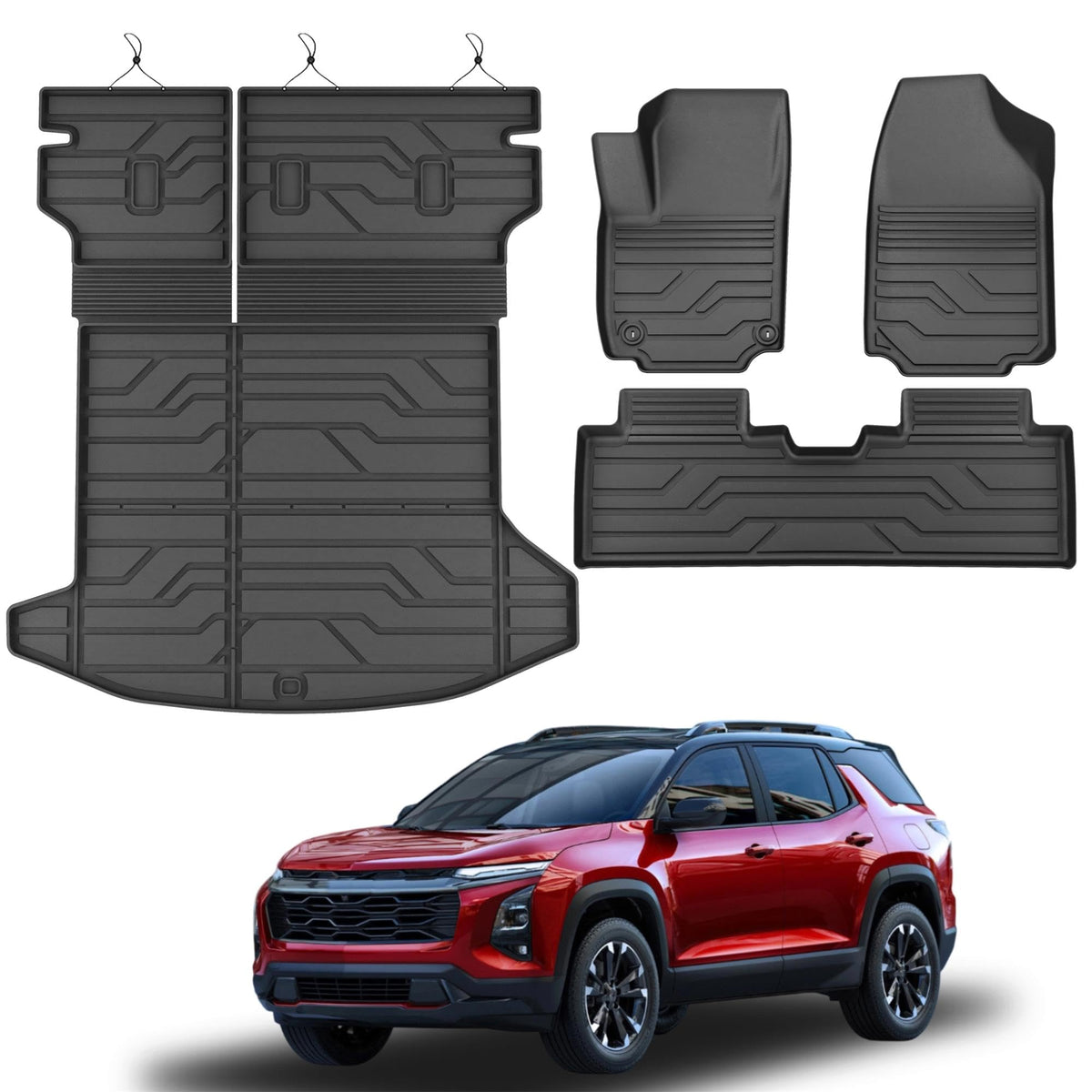 KARPAL Floor Mats for 2017-2026 2027 Chrysler Pacifica 7 Seats (Not Hybrid)