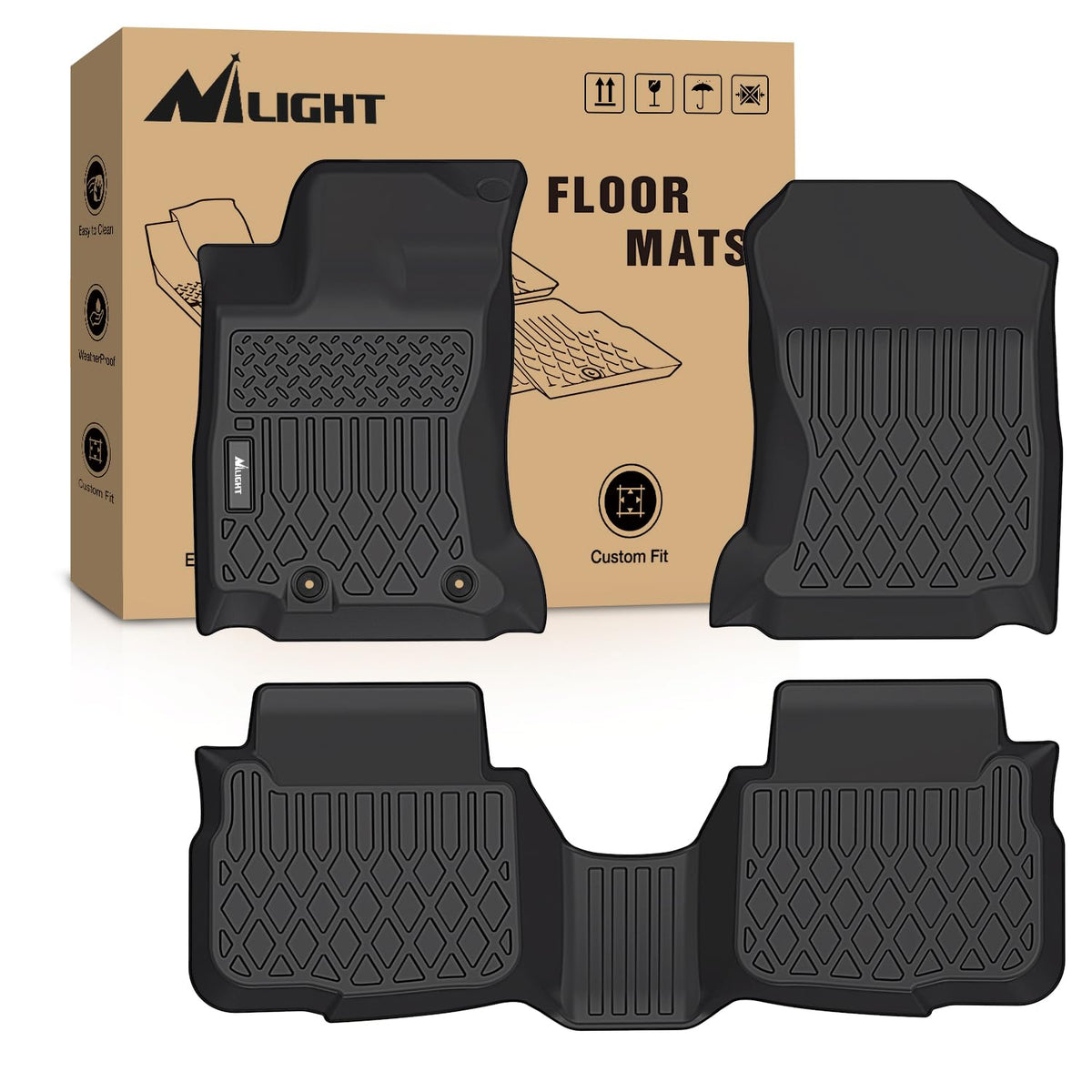 Nilight Floor Mats for Subaru Forester 2014 2015 2016 2017 2018