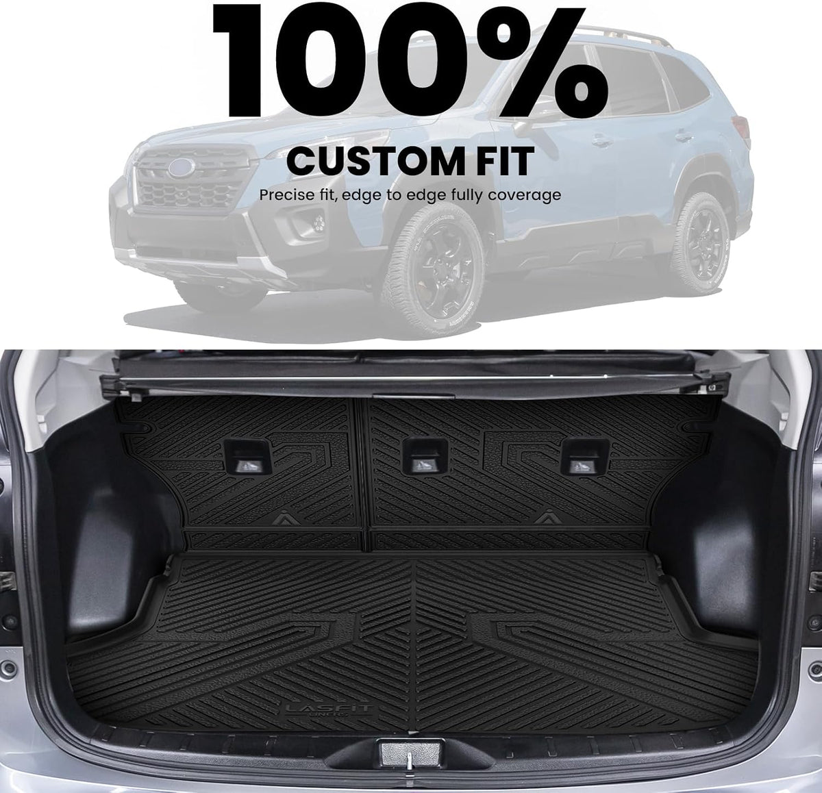 LASFIT Floor Mats & Cargo Mat for Subaru Forester 2019-2024