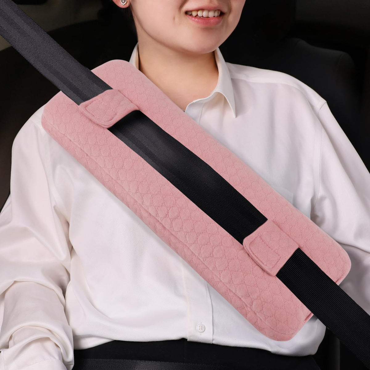 Seat Belt Pillow Post Surgery for Mastectomy and Heart Surgery