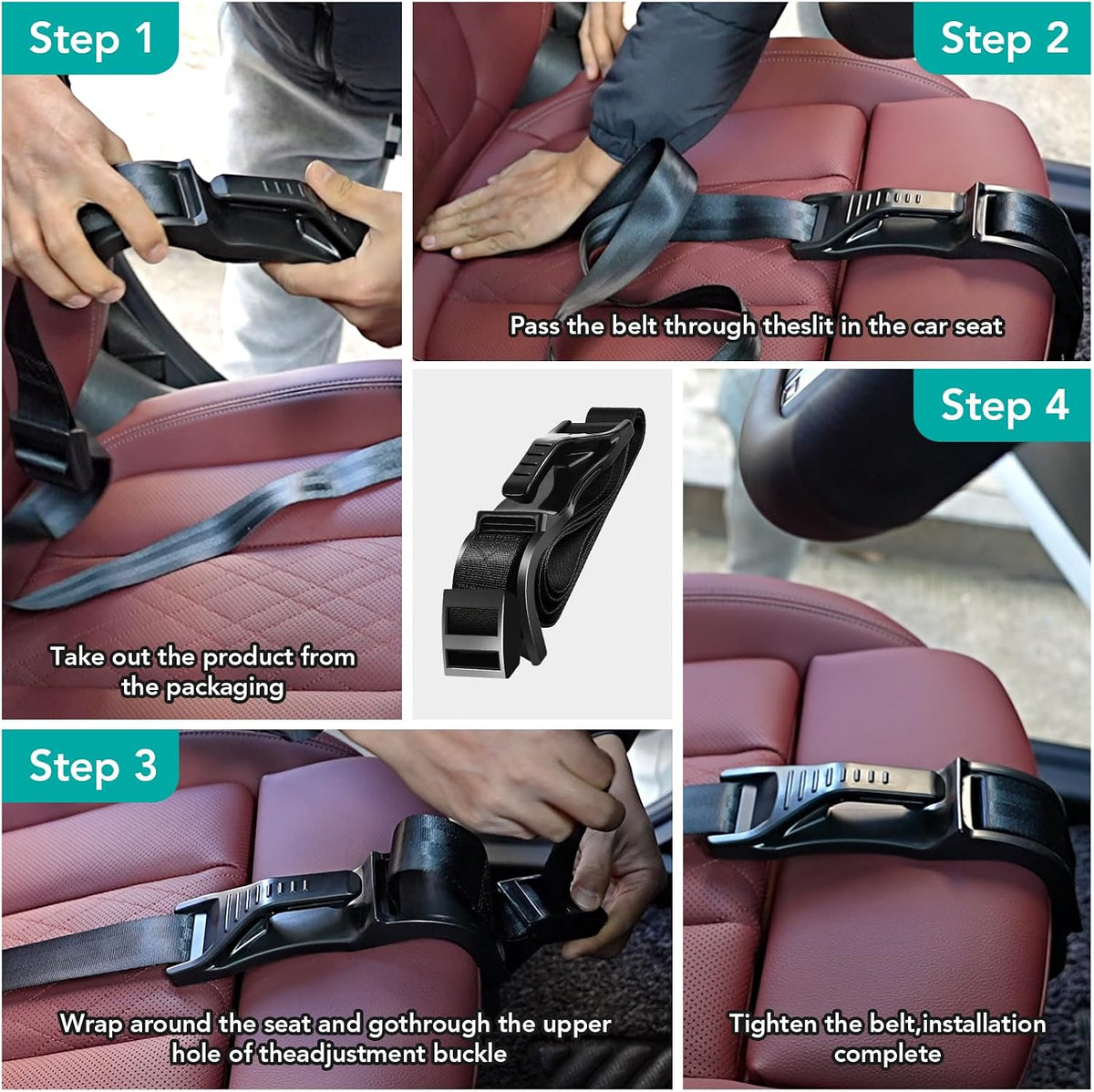 Pregnancy Seat Belt Cover for Women, Soft Seatbelt Shoulder Pad Cushion, Universal Car Seat Belt Pad, Breathable Anti-Slip Comfort Pad, Easy Install