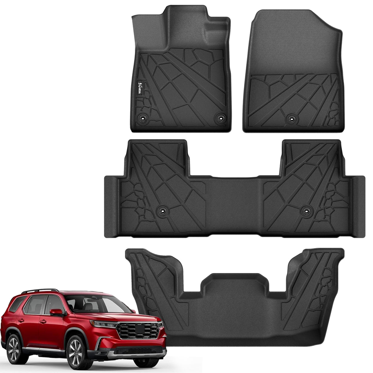 KARPAL Floor Mats for Honda Civic 2016-2021 Sedan/Coupe/Type R/Insight