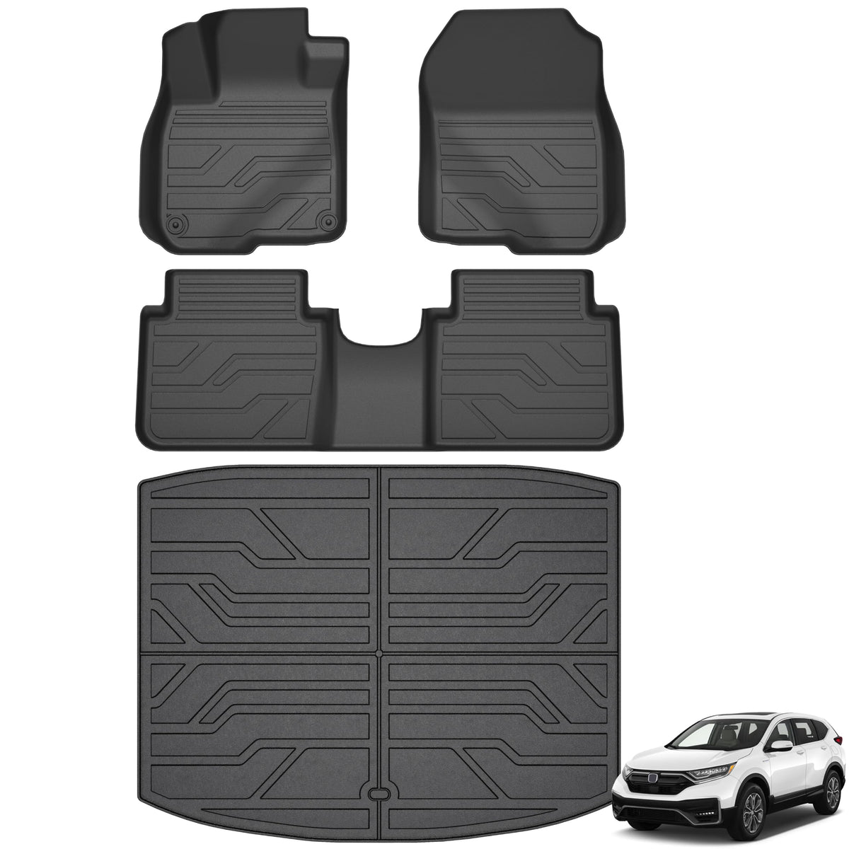 KARPAL Floor Mats for Honda Civic 2016-2021 Sedan/Coupe/Type R/Insight