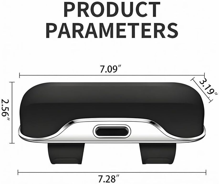 Black Sunglass Holder for Car Visor Clip Glasses Case Car Sunglasses Case