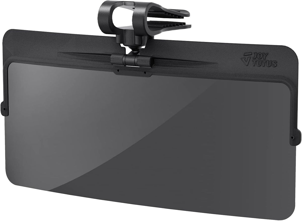 JOYTUTUS Sun Visor Extender for Compact SUVs and Sedans, Universal Anti-Glare Polarized Sun Visor Easy to Install, UV400 Visor Extension Protect from Glare/UV Ray/Stray Light, Safe Driving for Car