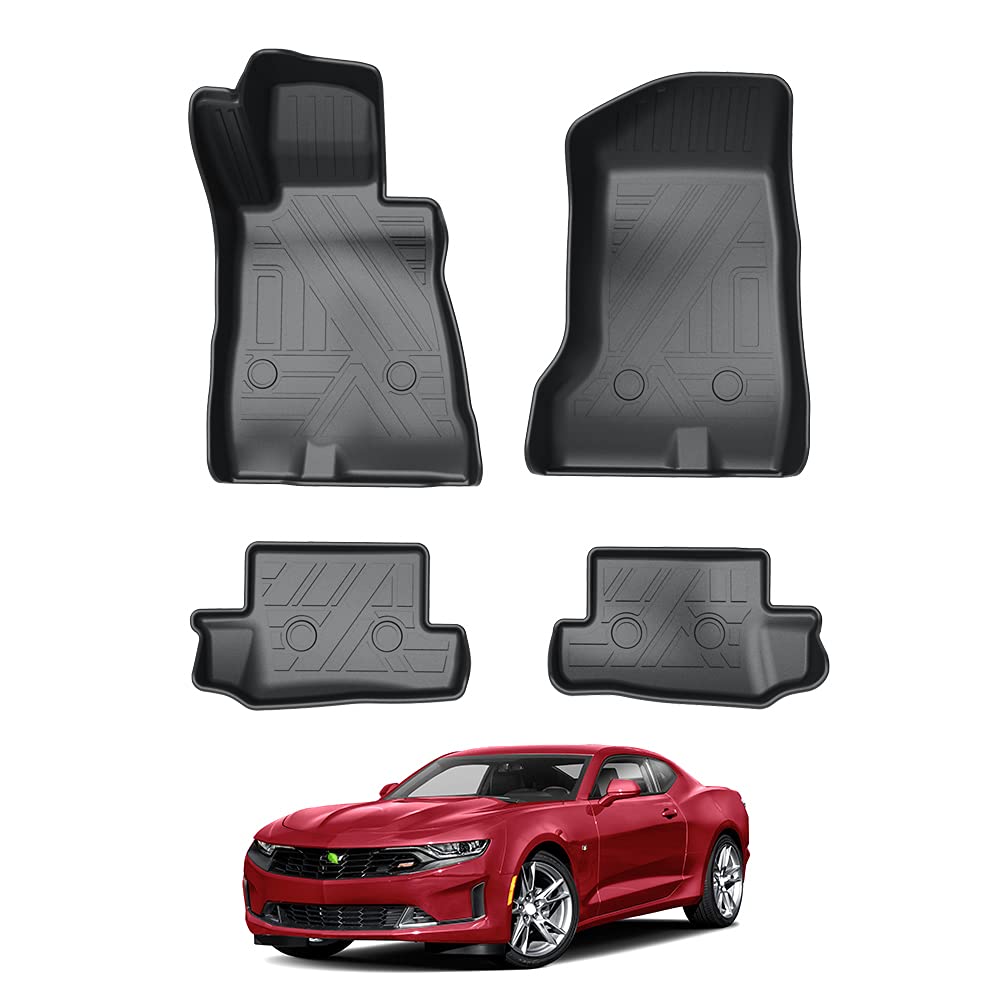 KUST Custom Fit Floor Mats for 2019-2025 2026 Nissan Altima Accessories All Weather Floor Mat Carpet Liners Front Rear 2 Row Seat Black Liner TPE