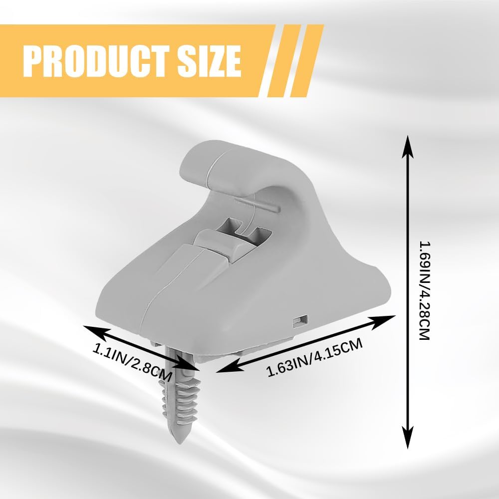 Sun Visor Retainer Clip, Sun Visor Holder Hook