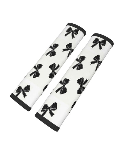 Seat Belt Shoulder Pad 2PCS - Glasses Dog