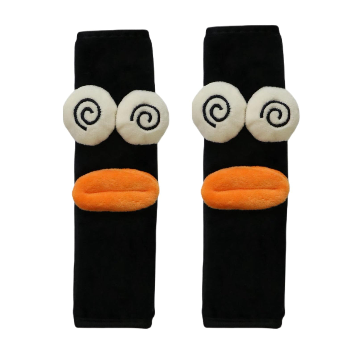 2PCS Car Seat Belt Cover,Seat Belt Cover Pad for Baby,Cute Cartoon Pattern Car Seat Belt Pads,Compatible with All Cars and Backpack (Oxeye)