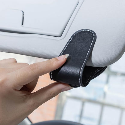 Car Sunglasses Holder for Land Rover Discovery Range Rover Sport Defender Land Cruiser LR2 3 4, Glasses Holder for Cars,Car Visor Sunglasses Clip,Clip-on Car Glasses Holder Black