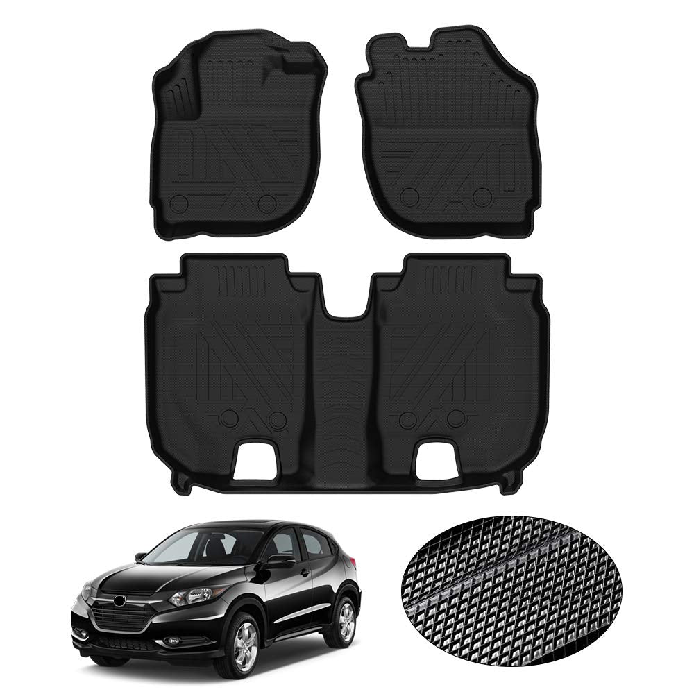 KUST Custom Fit Floor Mats for 2019-2025 2026 Nissan Altima Accessories All Weather Floor Mat Carpet Liners Front Rear 2 Row Seat Black Liner TPE