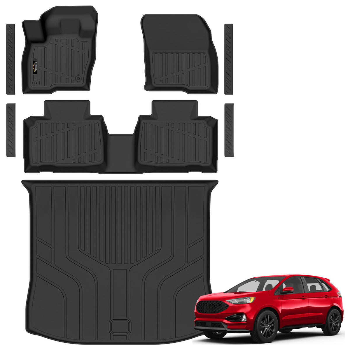 Floor Mats & Cargo Mat & Backrest Mat Custom for Toyota RAV4 Hybrid 2026