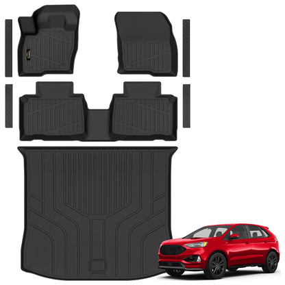 Floor Mats & Cargo Mat & Backrest Mat Custom for Toyota RAV4 Hybrid 2026