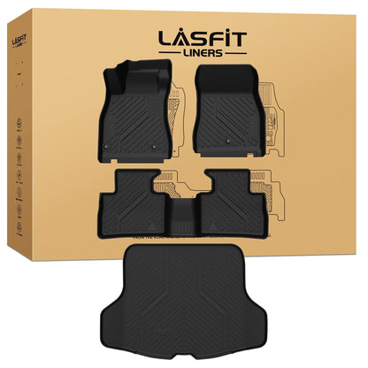 LASFIT Floor Mats for KIA EV9 6-Seat 2026 2025 2024