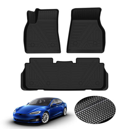 KUST Custom Fit Floor Mats for 2019-2025 2026 Nissan Altima Accessories All Weather Floor Mat Carpet Liners Front Rear 2 Row Seat Black Liner TPE
