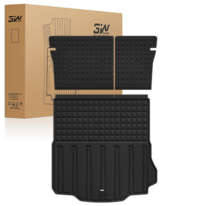 3W Floor Mats for Chevrolet Chevy Colorado/GMC Canyon Crew Cab 2023-2026