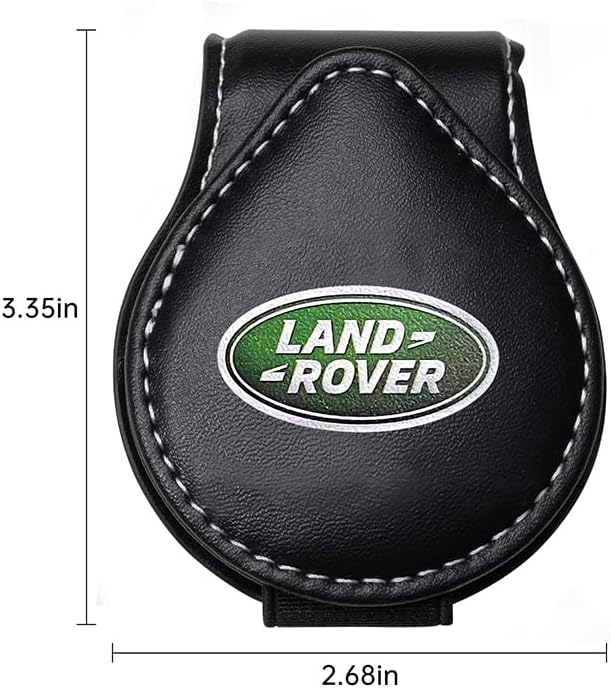 Car Sunglasses Holder for Land Rover Discovery Range Rover Sport Defender Land Cruiser LR2 3 4, Glasses Holder for Cars,Car Visor Sunglasses Clip,Clip-on Car Glasses Holder Black