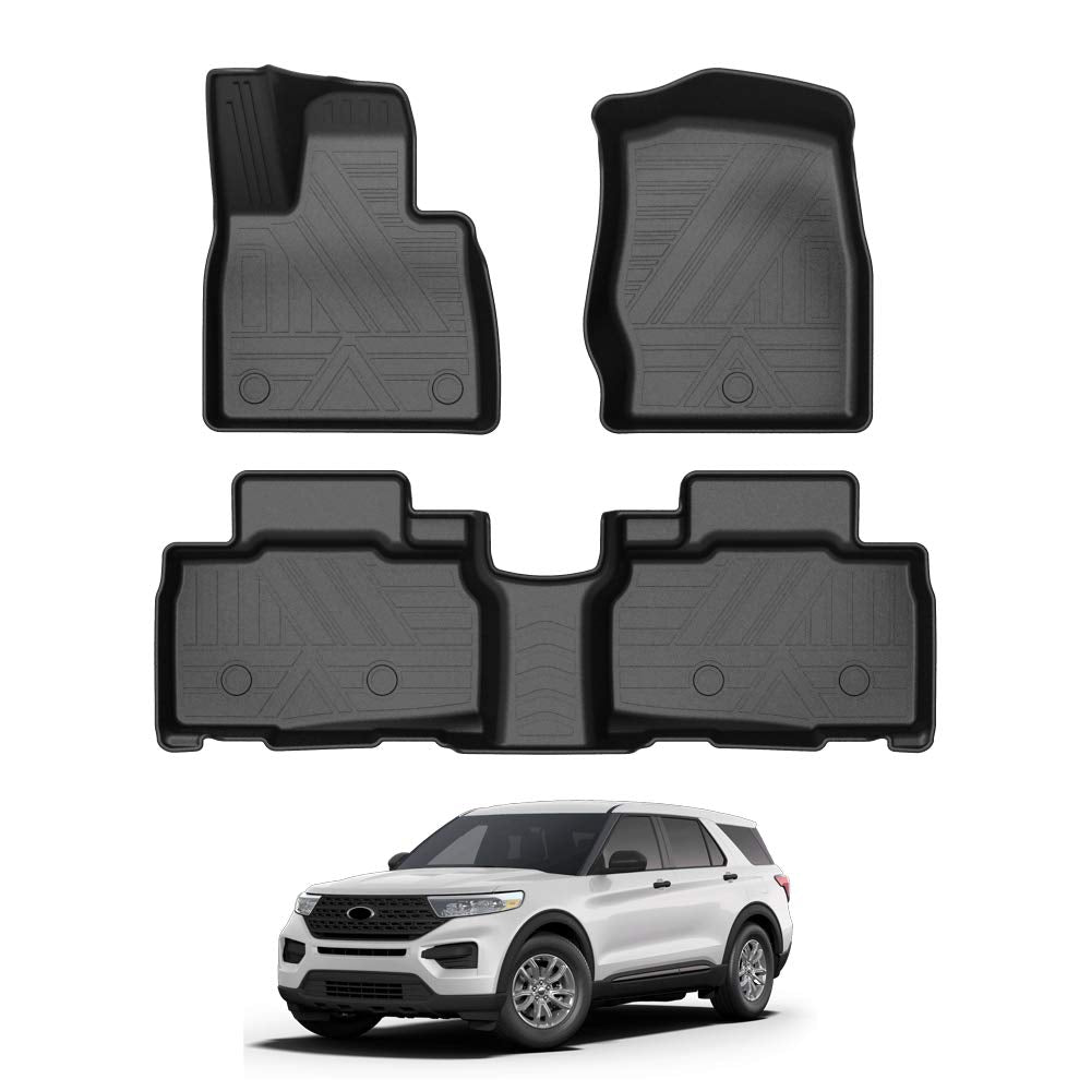 KUST Custom Fit Floor Mats for 2019-2025 2026 Nissan Altima Accessories All Weather Floor Mat Carpet Liners Front Rear 2 Row Seat Black Liner TPE