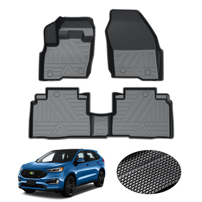 KUST Custom Fit Floor Mats for 2019-2025 2026 Nissan Altima Accessories All Weather Floor Mat Carpet Liners Front Rear 2 Row Seat Black Liner TPE
