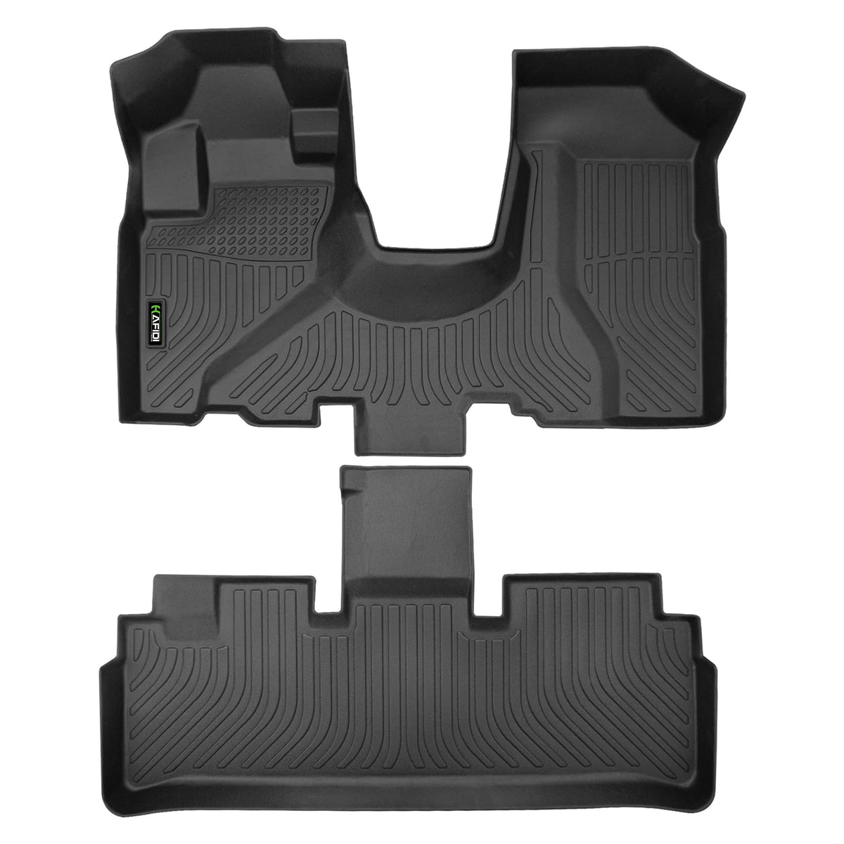 HAFIDI® Floor Mats & Cargo Liner Set Fit for 2023-2027 Kia NIRO & NIRO Hybrid (Not for NIRO EV &NIRO PHEV) All Weather Protection TPE Anti-Slip Floor Liners Custom Accessories -Black