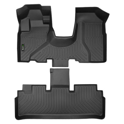 HAFIDI® Floor Mats & Cargo Liner Set Fit for 2023-2027 Kia NIRO & NIRO Hybrid (Not for NIRO EV &NIRO PHEV) All Weather Protection TPE Anti-Slip Floor Liners Custom Accessories -Black