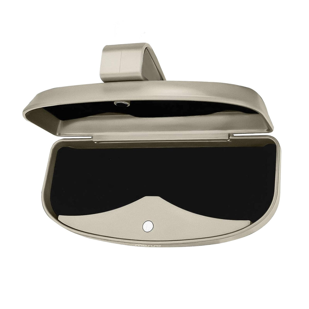 MOSISO Car Visor Sunglasses Case, ABS Eyeglasses Holder Protective Box