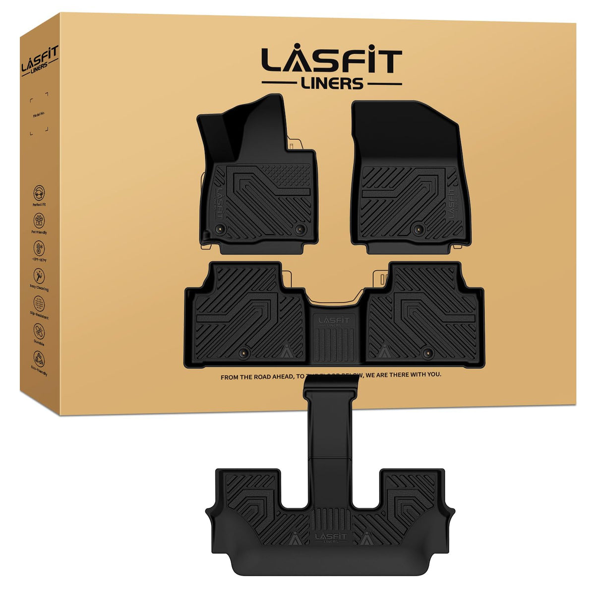 LASFIT Floor Mats for Subaru Crosstrek 2023-2018 & Impreza 2023-2017