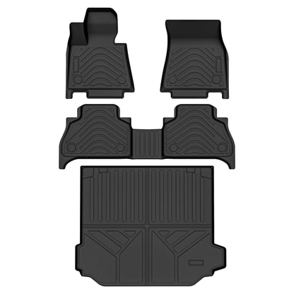 Cartist Floor Mats Fit for Honda HR-V HRV 2023 2024 2025 2026 (Include Hybrid) All Weather Floor Liners Front & 2nd Row Floor Mat for HRV Heavy Duty