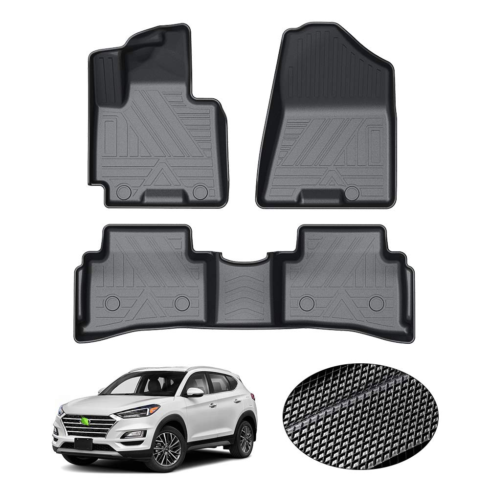 KUST Custom Fit Floor Mats for 2019-2025 2026 Nissan Altima Accessories All Weather Floor Mat Carpet Liners Front Rear 2 Row Seat Black Liner TPE