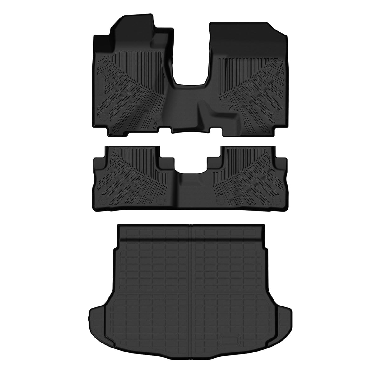 Cartist Floor Mats Fit for Honda HR-V HRV 2023 2024 2025 2026 (Include Hybrid) All Weather Floor Liners Front & 2nd Row Floor Mat for HRV Heavy Duty