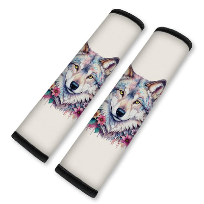 2Pcs Soft Auto Seat Belt Cover Pad Neon Galaxy Sea Turtle Print Colorful Car Seatbelt Shoulder Cushion for Comfortable Driving, Compatible with All Cars' Seatbelt and Backpack Straps