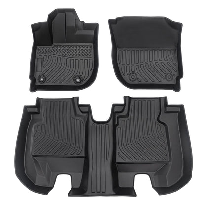 Cartist Floor Mats Fit for Honda HR-V HRV 2023 2024 2025 2026 (Include Hybrid) All Weather Floor Liners Front & 2nd Row Floor Mat for HRV Heavy Duty