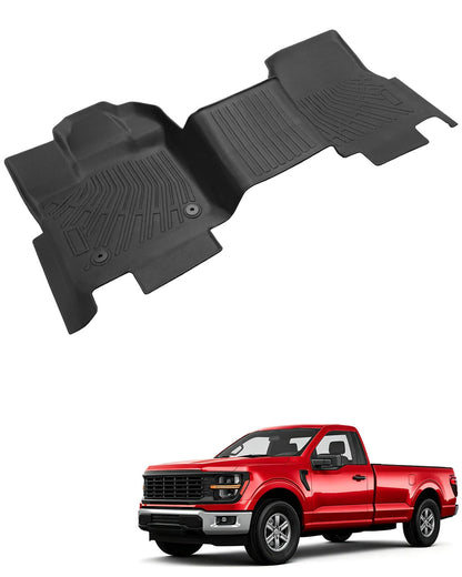 Car Floor Mats for Toyota Prius 2010-2015, 4PCS TPE Car Mats & Trunk Liner