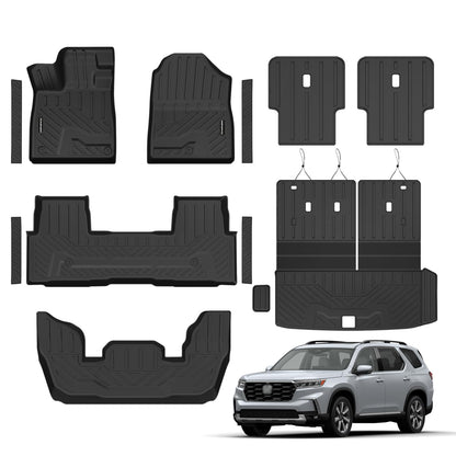 Floor Mats & Trunk Mat for Honda Civic Gas Sedan 2006-2011(Not for Coupe)