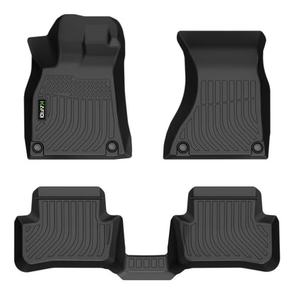 HAFIDI® Floor Mats & Cargo Liner Set Fit for 2023-2027 Kia NIRO & NIRO Hybrid (Not for NIRO EV &NIRO PHEV) All Weather Protection TPE Anti-Slip Floor Liners Custom Accessories -Black
