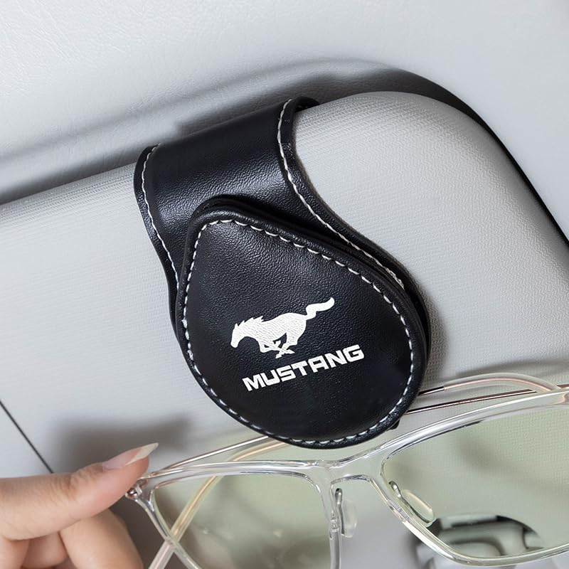Car Sunglasses Holder for Land Rover Discovery Range Rover Sport Defender Land Cruiser LR2 3 4, Glasses Holder for Cars,Car Visor Sunglasses Clip,Clip-on Car Glasses Holder Black