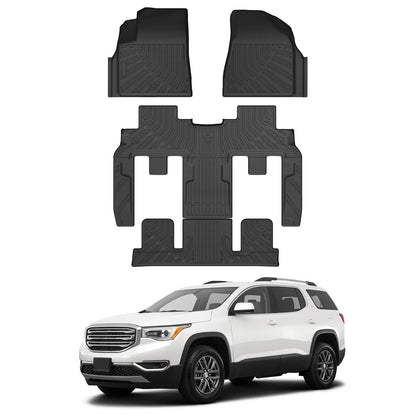 Cartist Floor Mats Fit for Honda HR-V HRV 2023 2024 2025 2026 (Include Hybrid) All Weather Floor Liners Front & 2nd Row Floor Mat for HRV Heavy Duty
