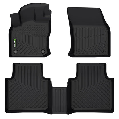 HAFIDI® Floor Mats & Cargo Liner Set Fit for 2023-2027 Kia NIRO & NIRO Hybrid (Not for NIRO EV &NIRO PHEV) All Weather Protection TPE Anti-Slip Floor Liners Custom Accessories -Black